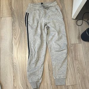 gray adidas joggers